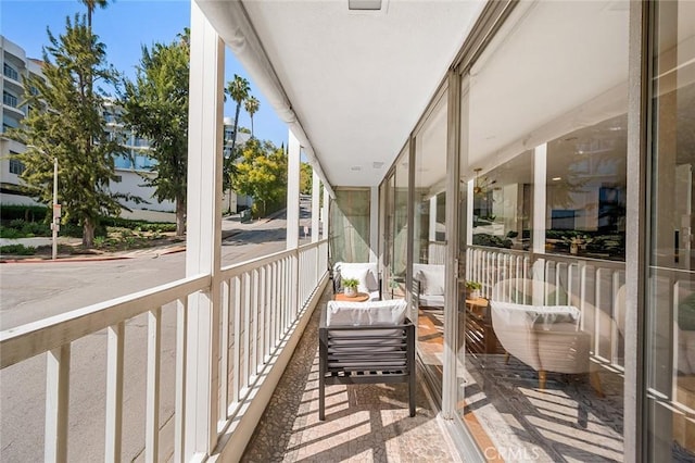 1400 N Sweetzer Ave Unit 102, West Hollywood, CA 90069 - view of balcony