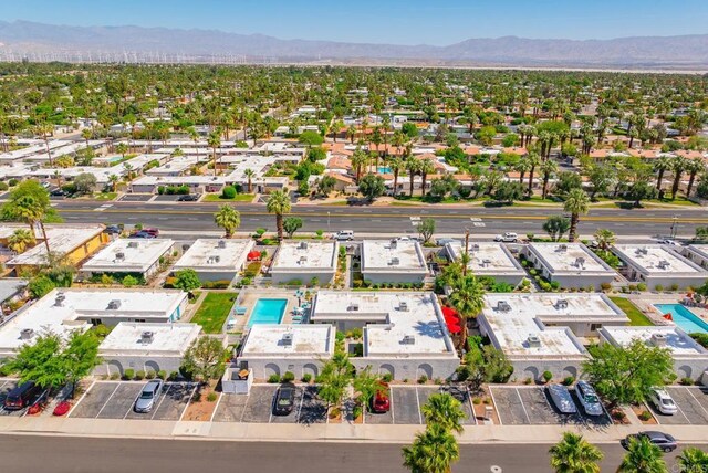 800 E Cottonwood Rd Unit 2, Palm Springs, CA 92262 - bird's eye view of a mountain backdrop