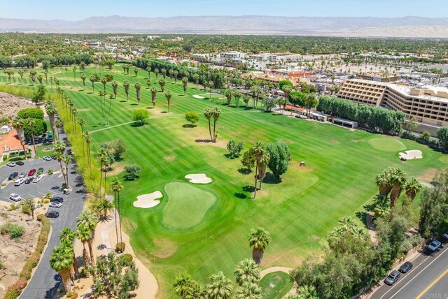 800 E Cottonwood Rd Unit 2, Palm Springs, CA 92262 - aerial view of a mountain backdrop and a golf club