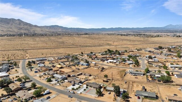 10616 Jamul Rd, Apple Valley, CA 92308 - aerial view with view of desert, a rural view, and a mountain view