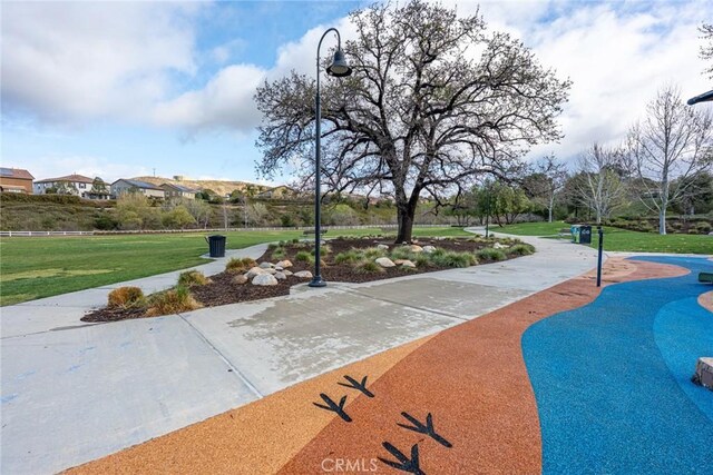 22514 Brightwood Pl, Saugus, CA 91350 - view of home's community with a yard