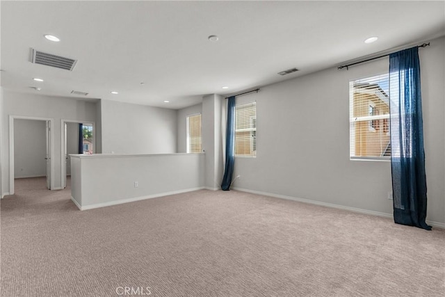 22514 Brightwood Pl, Saugus, CA 91350 - empty room featuring light carpet and recessed lighting