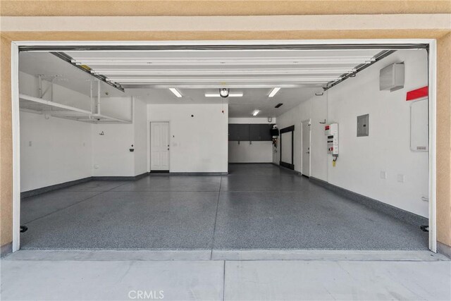 22514 Brightwood Pl, Saugus, CA 91350 - garage with electric panel and baseboards