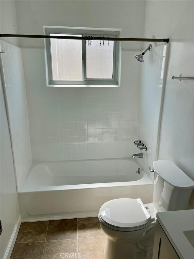 341 N Isabel St, Glendale, CA 91206 - full bath featuring shower / bathtub combination, toilet, and vanity
