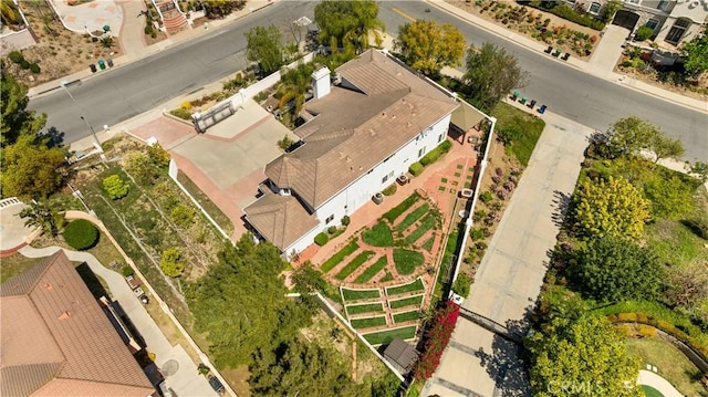 24288 Highcrest Dr, Diamond Bar, CA 91765 - bird's eye view