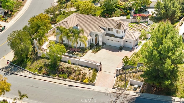 24288 Highcrest Dr, Diamond Bar, CA 91765 - birds eye view of property