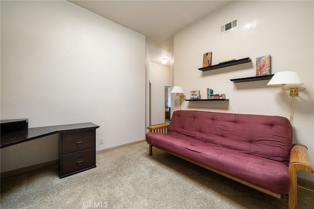 46375 Ryway Pl Unit 2, Palm Desert, CA 92260 - sitting room with carpet floors and visible vents