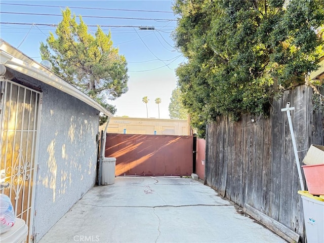 17838-17840 Los Alimos St, Granada Hills, CA 91344 - view of patio with a gate