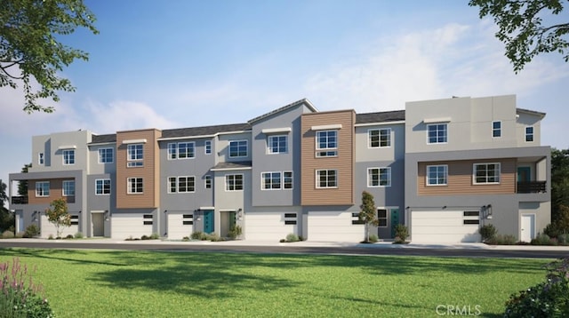 302 Fawn St, Rancho Mission Viejo, CA 92694 - view of front facade with a front yard and stucco siding