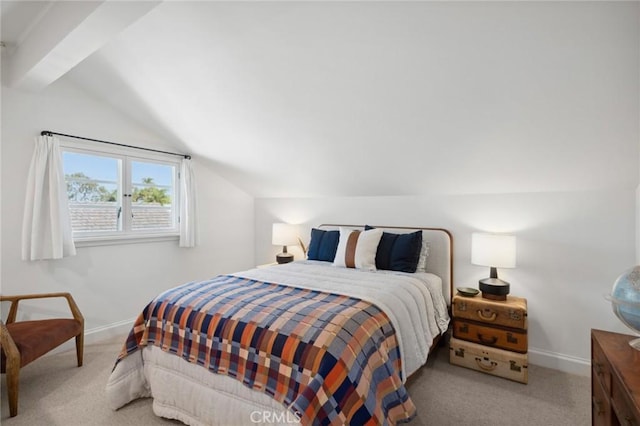 1981 Port Dunleigh Cir, Newport Beach, CA 92660 - carpeted bedroom featuring baseboards and vaulted ceiling