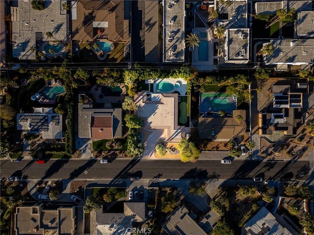 73640 Joshua Tree St, Palm Desert, CA 92260 - bird's eye view featuring a residential view