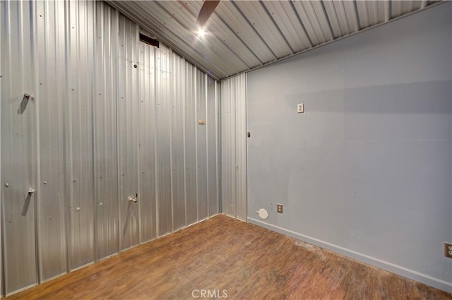 806 Vista Cerro Dr, Paso Robles, CA 93446 - empty room with baseboards and wood finished floors