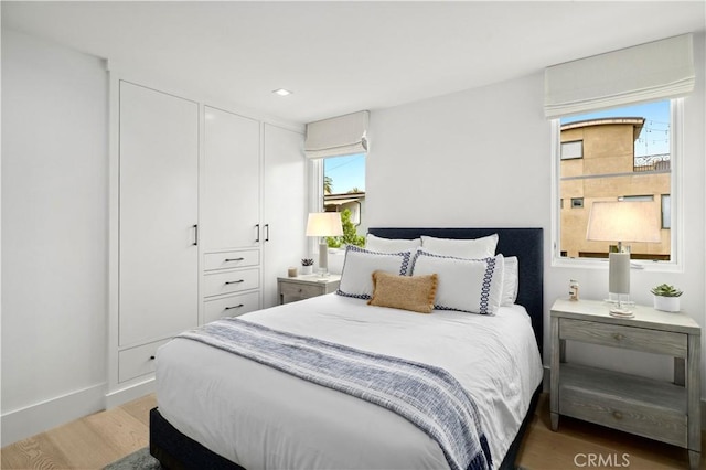 429 Marigold Ave, Corona Del Mar, CA 92625 - bedroom with baseboards and wood finished floors