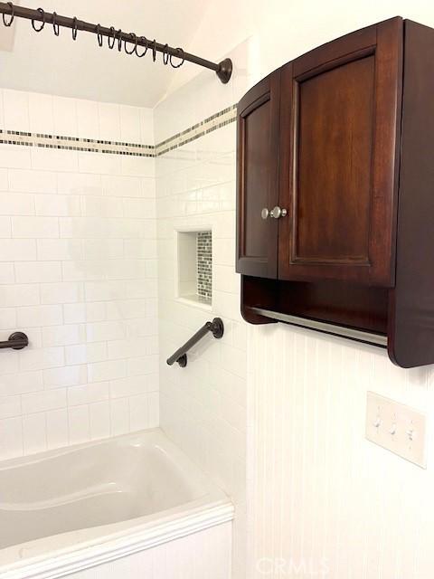 full bathroom with  shower combination