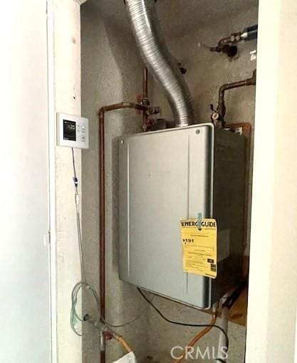 utilities featuring water heater