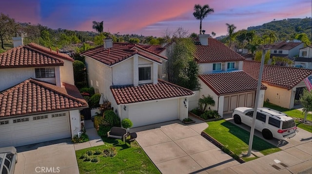 3014 Enrique Unit 98, San Clemente, CA 92673 - aerial view at dusk of a residential view