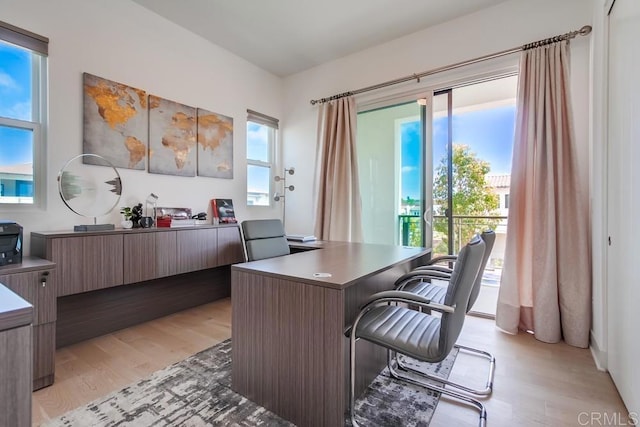 6222 Artisan Way, San Diego, CA 92130 - office area with light wood-style flooring