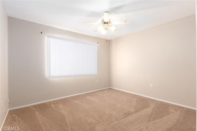 28590 Middlebury Way, Menifee, CA 92586 - empty room with carpet flooring, a ceiling fan, and baseboards