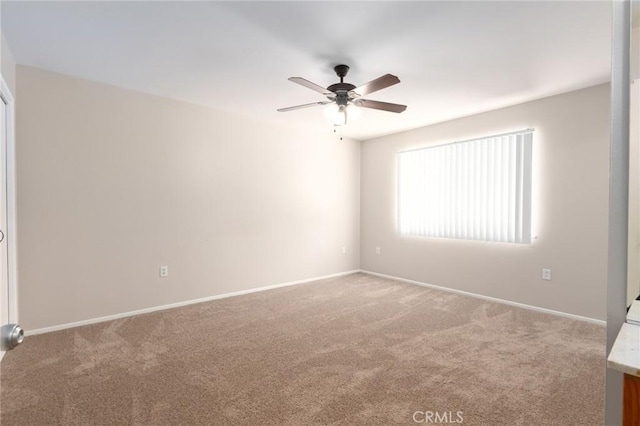 28590 Middlebury Way, Menifee, CA 92586 - carpeted spare room featuring ceiling fan and baseboards