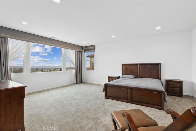 676 E Desert Willow Rd, Azusa, CA 91702 - bedroom with recessed lighting and carpet
