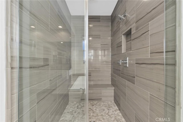 676 E Desert Willow Rd, Azusa, CA 91702 - bathroom featuring a shower stall