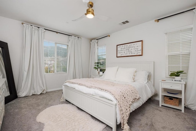 17236 Eagle Canyon Way, San Diego, CA 92127 - carpeted bedroom with ceiling fan and baseboards