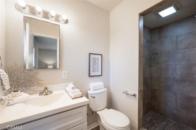 653 Joann St, Costa Mesa, CA 92627 - full bath with toilet, tiled shower, and vanity