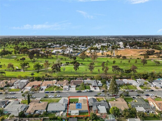 653 Joann St, Costa Mesa, CA 92627 - aerial view featuring a residential view and golf course view
