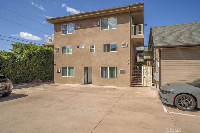 1344 E Broadway, Glendale, CA 91205 - view of building exterior with uncovered parking and stairway