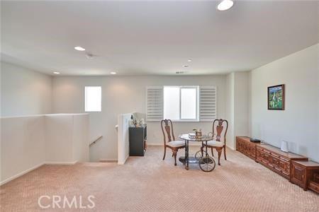 5374 Mission Rock Way, Jurupa Valley, CA 92509 - carpeted dining room featuring a wealth of natural light and recessed lighting