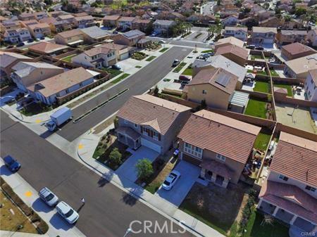 5374 Mission Rock Way, Jurupa Valley, CA 92509 - aerial view with a residential view
