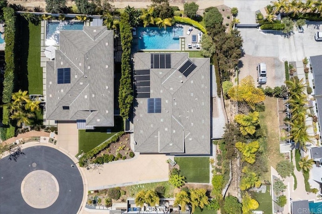 drone / aerial view