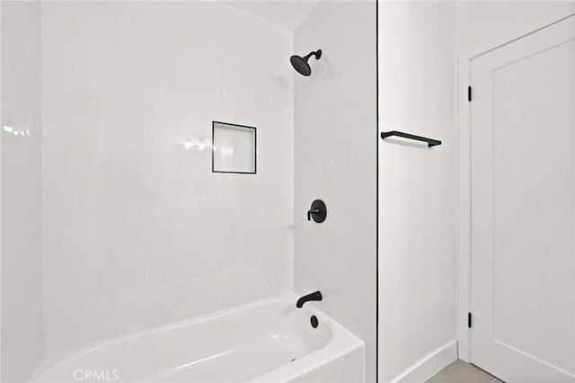 347 E Barkley Ave, Orange, CA 92867 - bathroom featuring baseboards and bathing tub / shower combination