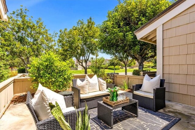 86 Sandpiper Unit 17, Irvine, CA 92604 - view of patio with outdoor lounge area