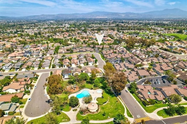86 Sandpiper Unit 17, Irvine, CA 92604 - aerial view featuring a mountain view and a residential view