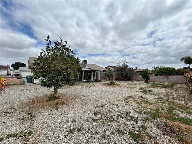 26221 Germantown Dr, Menifee, CA 92586 - view of yard featuring fence