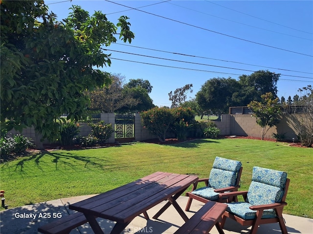 16591 Busby Ln, Huntington Beach, CA 92647 - view of yard featuring a patio