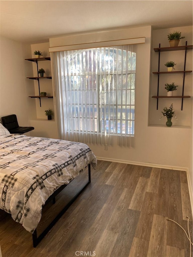 2800 Keller Dr Unit 34, Tustin, CA 92782 - bedroom with wood finished floors and baseboards