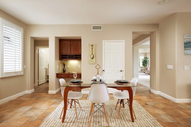 4505 Cresta Babia, San Clemente, CA 92673 - dining space featuring stone tile flooring