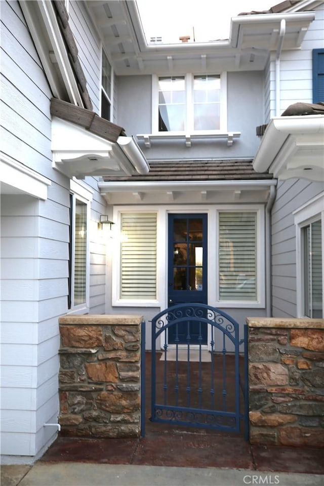 4505 Cresta Babia, San Clemente, CA 92673 - property entrance with a gate
