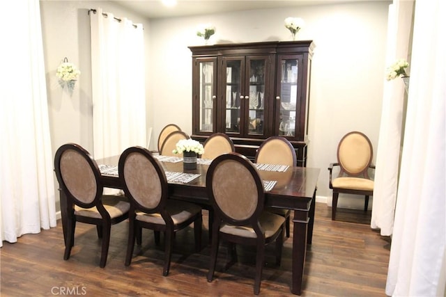 2653 Ashcroft Ave, Clovis, CA 93611 - dining space featuring dark wood-style floors