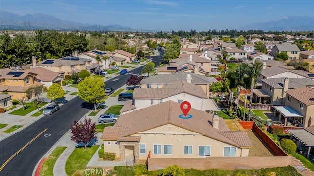 36877 Meadow Brook Way, Beaumont, CA 92223 - aerial view of residential area featuring mountains