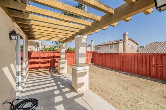 36877 Meadow Brook Way, Beaumont, CA 92223 - fenced backyard with a patio and a pergola