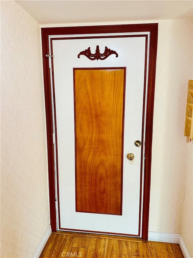 6225 Coldwater Canyon Ave Unit 117, North Hollywood, CA 91606 - interior details featuring wood finished floors and baseboards