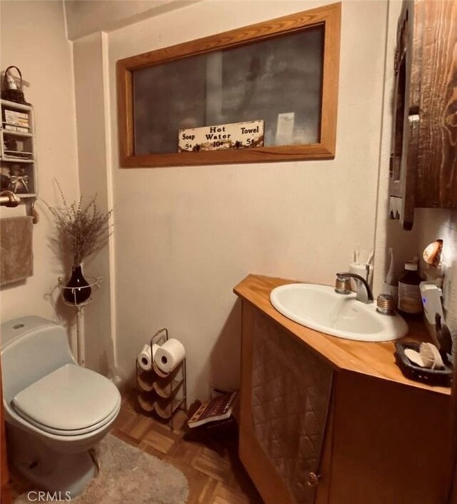 32647 Holly Trl, Frazier Park, CA 93225 - bathroom with toilet and vanity