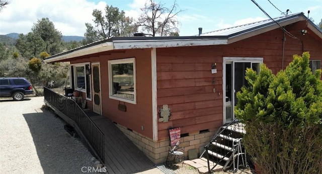 32647 Holly Trl, Frazier Park, CA 93225 - view of home's exterior with crawl space