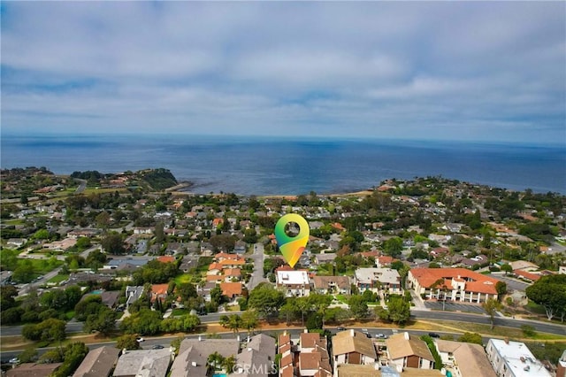 2357 Palos Verdes Dr W Unit 3, Palos Verdes Estates, CA 90274 - bird's eye view featuring a water view and a residential view