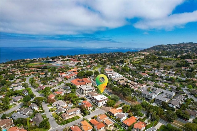 2357 Palos Verdes Dr W Unit 3, Palos Verdes Estates, CA 90274 - birds eye view of property featuring a water view and a residential view