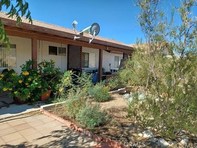 16389 Viho Ct, Apple Valley, CA 92307 - rear view of house with stucco siding