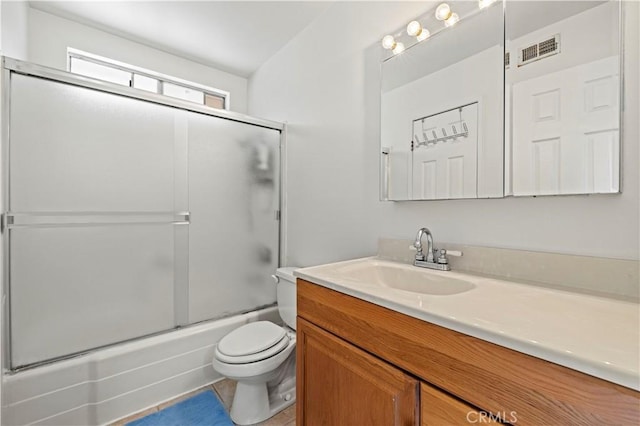 21643 Spice Ct, Saugus, CA 91350 - full bathroom featuring vanity and combined bath / shower with glass door